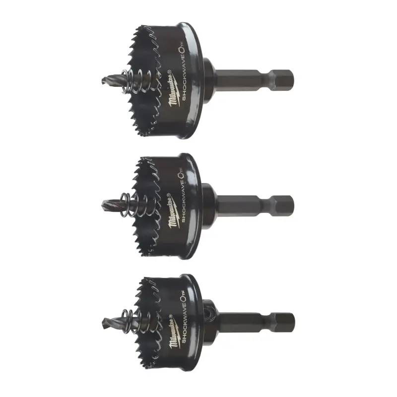 Sada kruhových pilek/děrovek Milwaukee 22, 29, 35 mm Shockwave Impact Duty Holesaw SET, 49224800